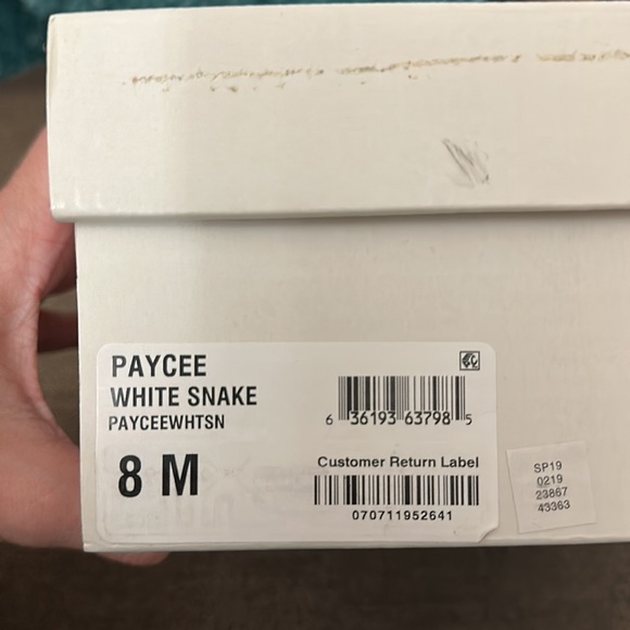 Style & Co Paycee White Heels 8M - Picture 5 of 15